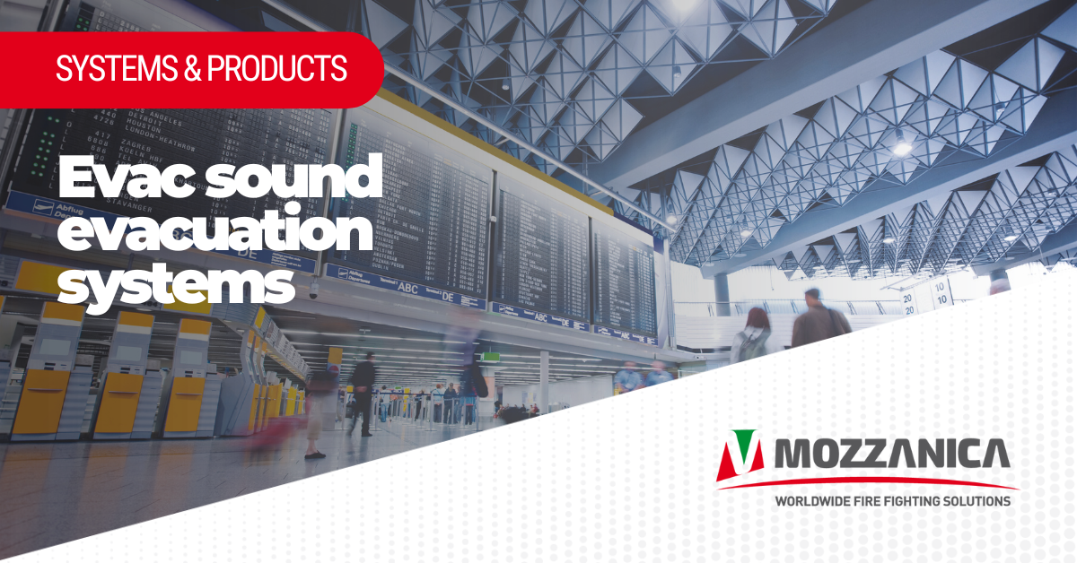 Systems and products Evac sound evacuation systems Mozzanica