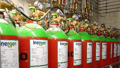 Sistemi antincendio a gas Inergen Mozzanica